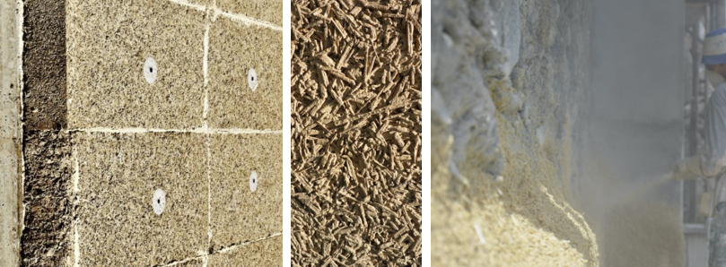 Béton de chanvre projeté VS Brique de chanvre stabilisée 